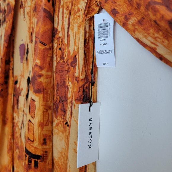 Aritzia Babaton Clyde Long Sleeve Mock Neck Top - Picture 2 of 9